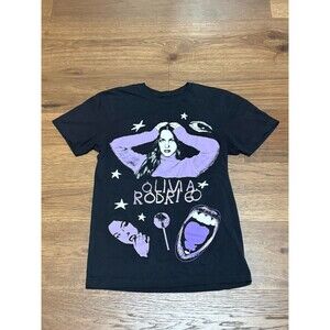 Olivia Rodrigo Music Vampire Sour Bravado Album Tour T-Shirt Unisex Size Small